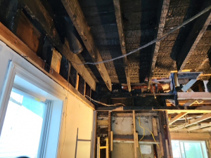 Before - Fire Damage Restoration 