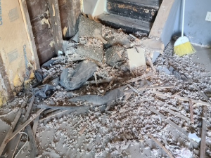Before - Fire Damage Restoration 
