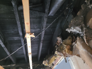 Before - Fire Damage Restoration 