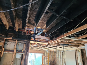 Before - Fire Damage Restoration 